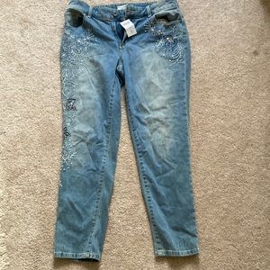 Chico’s Platinum Embodied Jeans